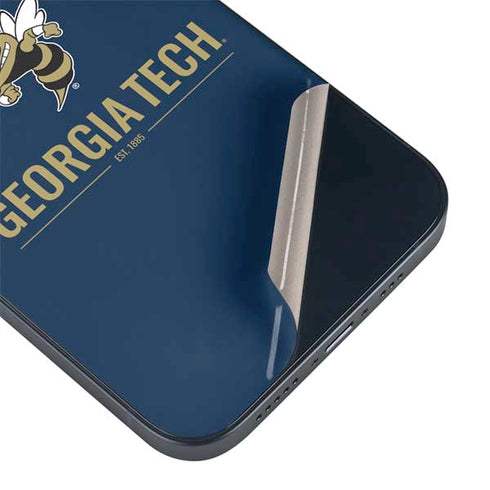 Georgia Institute of Technology Est 1885 Navy iPhone Skins